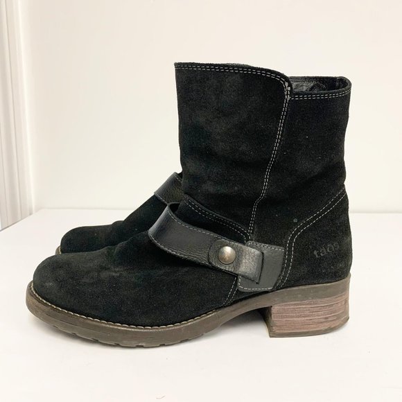 Taos Shoes - Taos Footwear Craft black suede boots sz 41 US sz